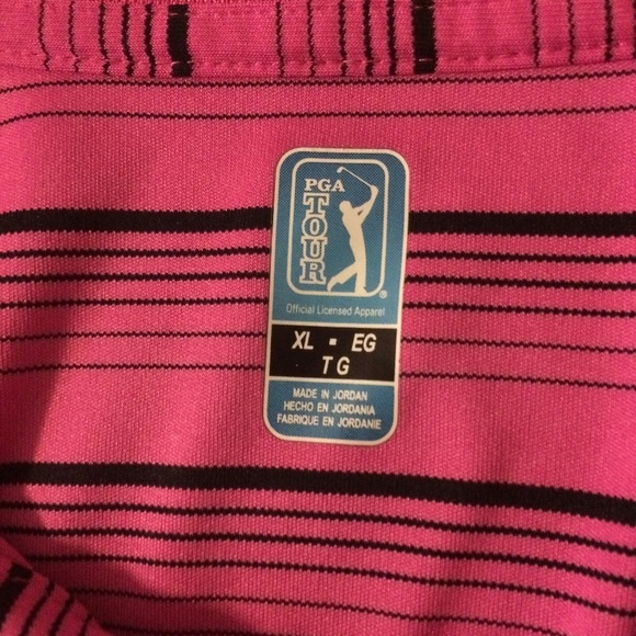PGA Tour Sz XL Polo Golf Men Shirt - Picture 5 of 6